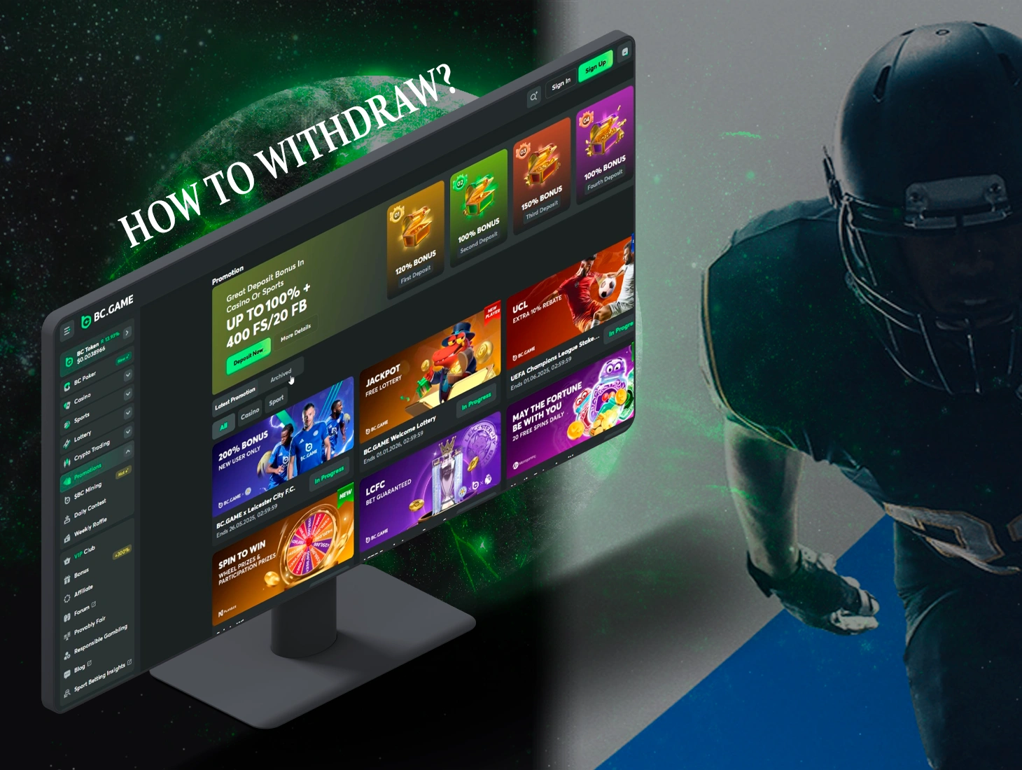 Get step-by-step instructions from us on how to withdraw funds from BC Game