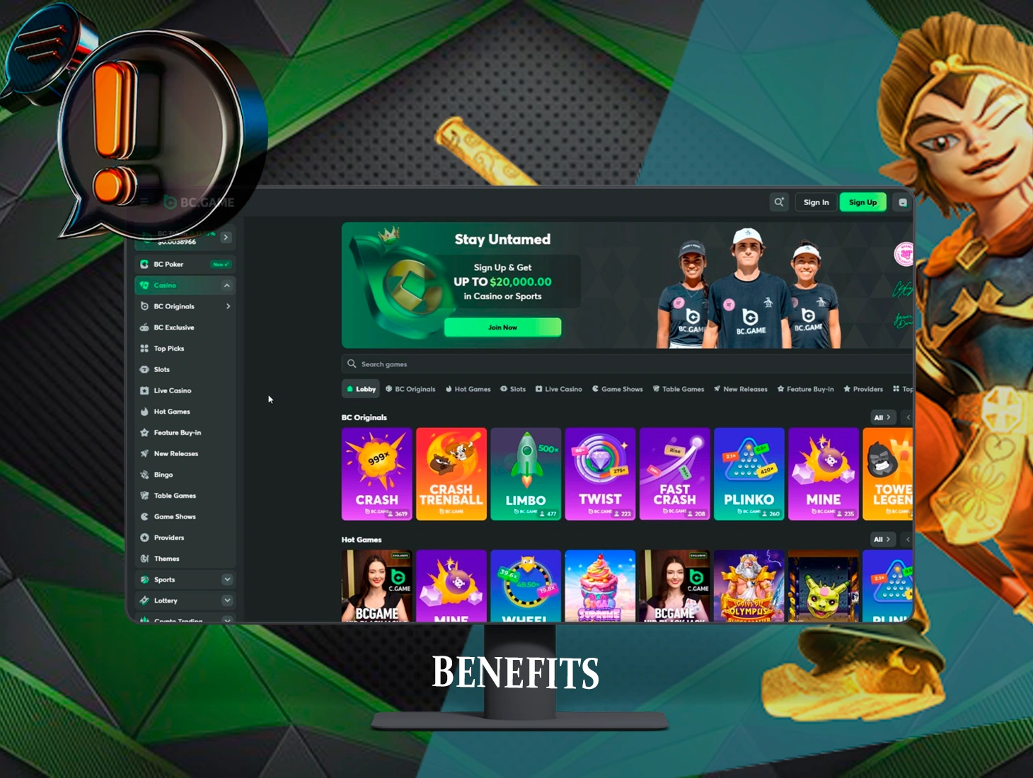 The obvious benefits you will get from JB Coin will allow you to play for real money and get tokens