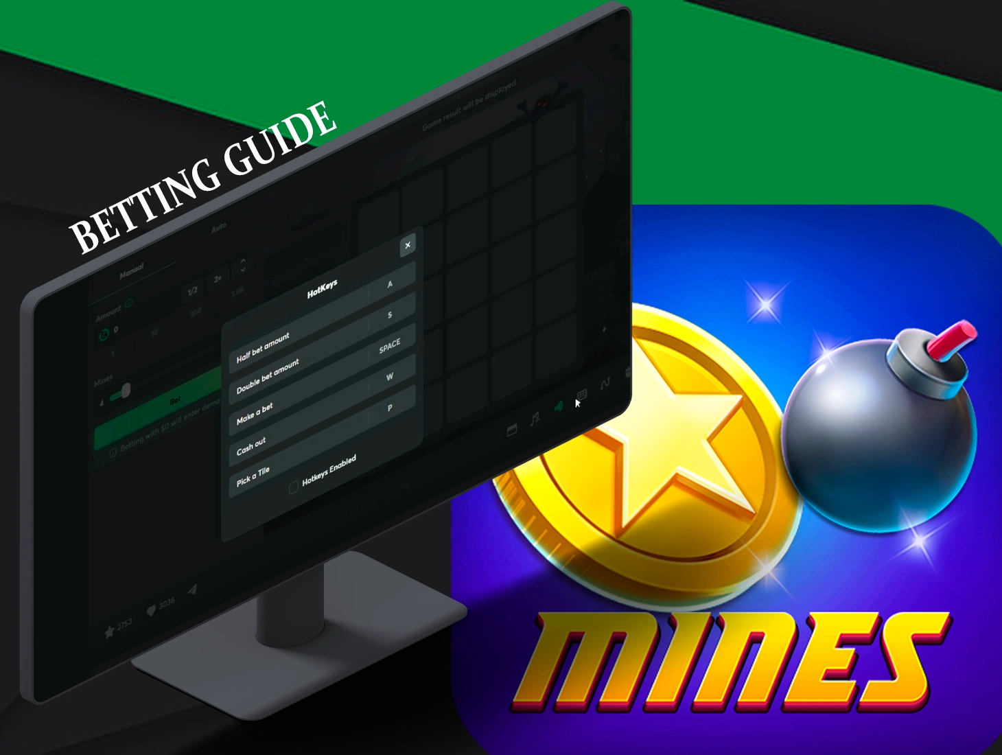 We tell you the algorithm of betting in BC Game in the most popular Mines game